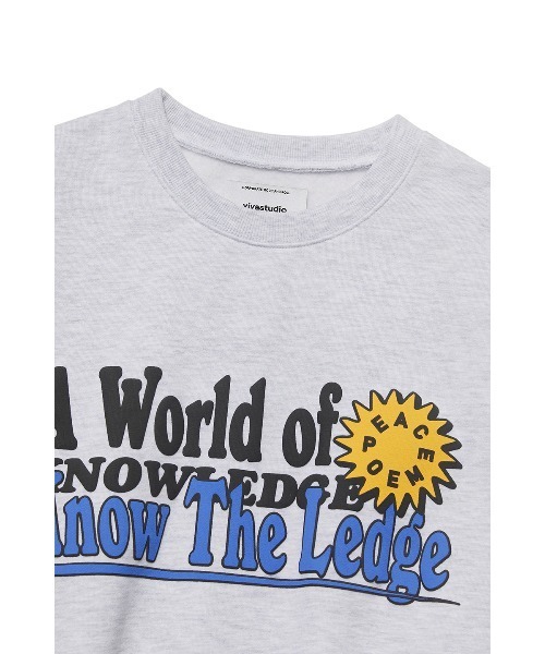VIVASTUDIO（ビバスタジオ）の「PEACE SWEATSHIRT（スウェット・メンズ・ライトグレー/マスタード・MEDIUM/LARGE）」の20枚目の写真