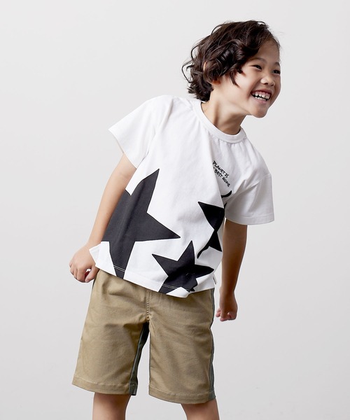 DILASH(ディラッシュ)の「バイカラーストレッチハーフパンツ(その他パンツ・キッズ・ブルー/ベージュ/グレー・110/140/130/120/90/100/80)」の5枚目の写真