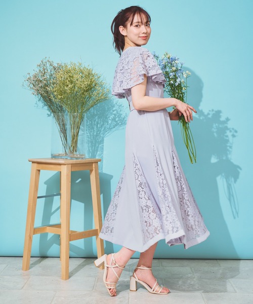 NOELA（ノエラ）の「レースケープワンピース（ワンピース）」 - WEAR