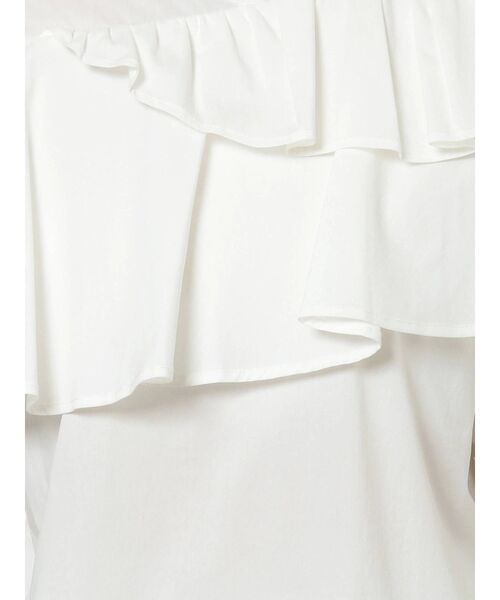 ELENDEEK（エレンディーク）の「ラッフルタックレイヤードブラウス（シャツ/ブラウス・レディース・ブラック/ベージュ/オフホワイト・FREE）」の17枚目の写真