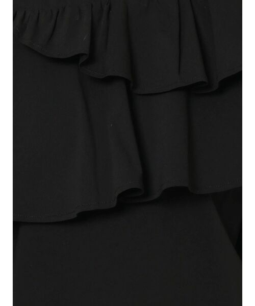 ELENDEEK（エレンディーク）の「ラッフルタックレイヤードブラウス（シャツ/ブラウス・レディース・ブラック/ベージュ/オフホワイト・FREE）」の18枚目の写真