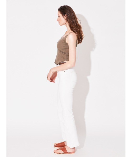 ALEXIA STAM（アリシアスタン）の「Bootscut Pants/ブーツカットパンツ（その他パンツ・レディース・ホワイト・S/M/XS）」の4枚目の写真
