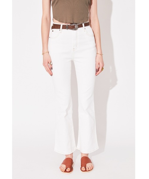 ALEXIA STAM（アリシアスタン）の「Bootscut Pants/ブーツカットパンツ（その他パンツ・レディース・ホワイト・S/M/XS）」の6枚目の写真