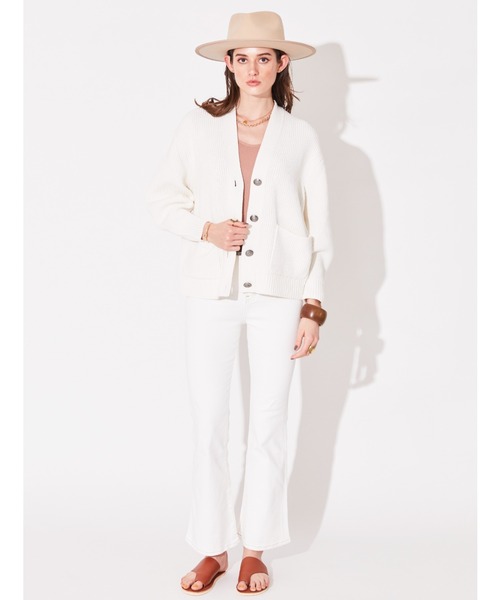 ALEXIA STAM（アリシアスタン）の「Bootscut Pants/ブーツカットパンツ（その他パンツ・レディース・ホワイト・S/M/XS）」の9枚目の写真