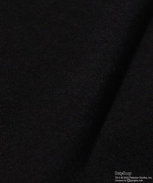 FREAK'S STORE(フリークスストア)の「WEB限定 BETTY BOOP/ベティーブープ 別注 ビッグシルエット フロントプリント クルーネックTシャツ(Tシャツ/カットソー・メンズ・ブラック/ホワイト/グレー・LARGE/SMALL/MEDIUM)」の7枚目の写真