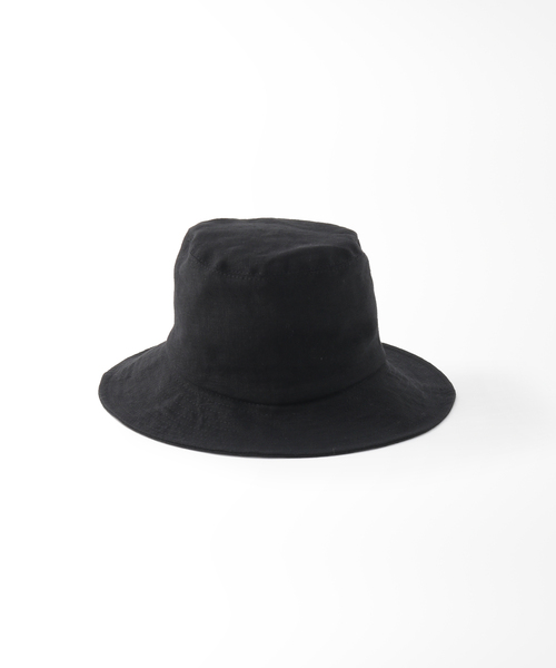 HOLLINGWORTH COUNTRY OUTFITTERS（ホリングワース カントリーアウトフィッターズ）の「【Hollingworth/ホリングワース】bucket hat：ハット（ハット・レディース・アイボリー/ブラック・FREE）」の15枚目の写真