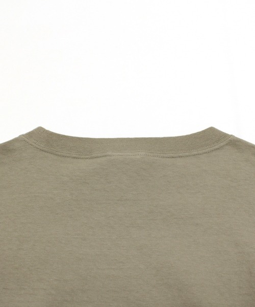 RNA-N(アールエヌエーエヌ)の「M1824 リサイクルコットンデザインTEE(Tシャツ/カットソー・レディース・ナチュラル/ダークカーキ/スミクロ・MEDIUM)」の18枚目の写真