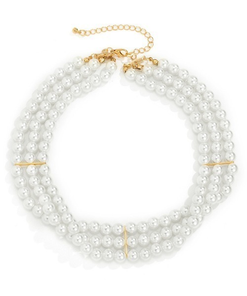 REBALANCE（リバランス）の「3連パールチョーカー（チョーカー）」 - WEAR