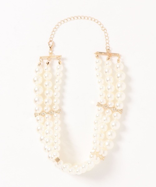 REBALANCE（リバランス）の「3連パールチョーカー（チョーカー）」 - WEAR