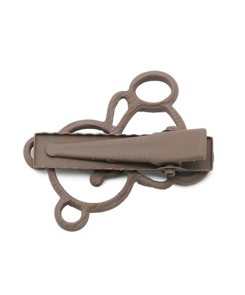 PINK-latte（ピンクラテ）の「くまヘアクリップ（その他ヘアアクセサリー・キッズ・ブラウン系/ベージュ・00）」の5枚目の写真