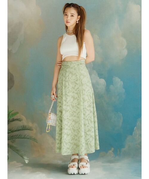 CALNAMUR（カルナムール）の「パット付きアメスリタンク（タンクトップ・レディース・ホワイト/ブラック・FREE）」の4枚目の写真