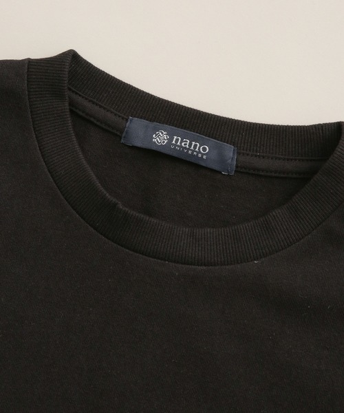 NANO universe(ナノユニバース)の「LB.04/オーガニックOEリラックスクルーネックTシャツ(Tシャツ/カットソー・メンズ・ホワイト/ミント/ベージュ/ブラック/ブラウン/スモークピンク・L/XL/M/S)」の20枚目の写真