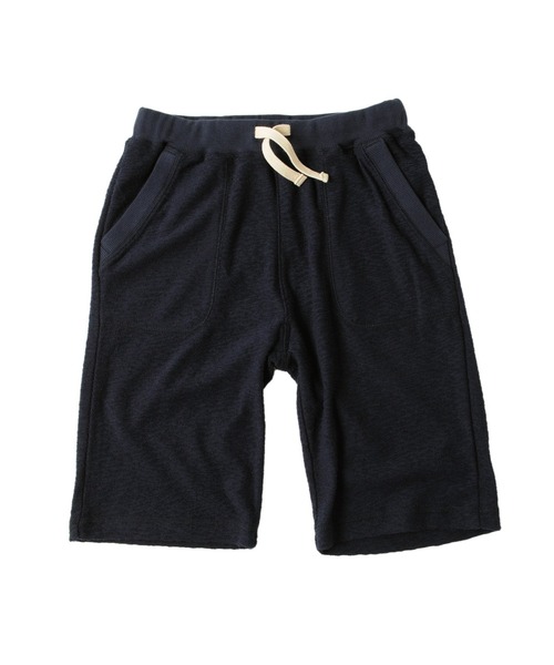 GLAZOS（グラソス）の「パイル・ベイカーポケットハーフパンツ【セットアップ対応】（その他パンツ・キッズ・ダークグレー/ネイビー/ブラック/グレー・130cm/160cm/140cm/170cm/150cm）」の4枚目の写真