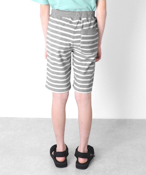 GLAZOS（グラソス）の「パイル・ベイカーポケットハーフパンツ【セットアップ対応】（その他パンツ・キッズ・ダークグレー/ネイビー/ブラック/グレー・130cm/160cm/140cm/170cm/150cm）」の10枚目の写真