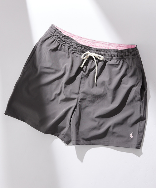 POLO RALPH LAUREN スイムショーツ S グレー POLO RALPH LAUREN ラルフローレン 水着 海パン ポロ メンズ
