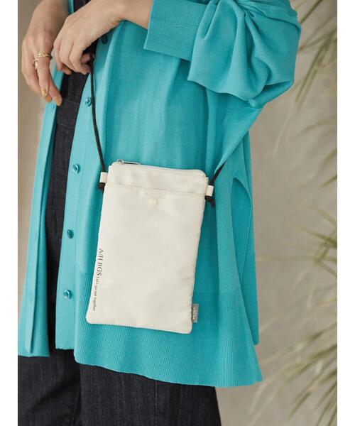 AMERICAN HOLIC(アメリカンホリック)の「コードストラップミニサコッシュ(ショルダーバッグ・レディース・アイボリー/ブラック/オレンジ/グリーン・FREE)」の14枚目の写真