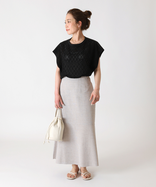 B.C STOCK（ベーセーストック）の「フェイクレザー キンチャクバッグ（ショルダーバッグ・レディース・ホワイト/ブラック/オレンジ/ブルー・FREE）」の8枚目の写真