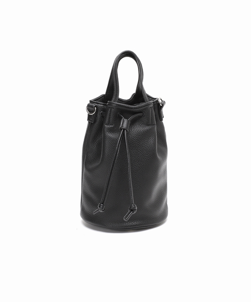 B.C STOCK（ベーセーストック）の「フェイクレザー キンチャクバッグ（ショルダーバッグ・レディース・ホワイト/ブラック/オレンジ/ブルー・FREE）」の20枚目の写真