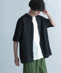 FORK&SPOON | FORK&SPOON　フライフロントショートスリーブシャツ(シャツ/ブラウス)