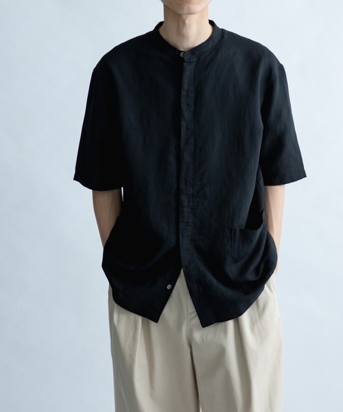 FORK&SPOON(フォークアンドスプーン)の「FORK&SPOON フライフロントショートスリーブシャツ(シャツ/ブラウス・メンズ・オフホワイト/オレンジ/ブラック・4/5)」の21枚目の写真