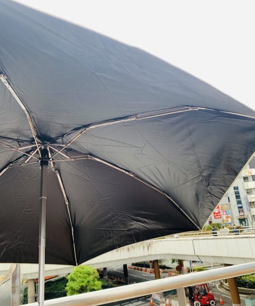 THEATRE PRODUCTS（シアタープロダクツ）の「【THEATRE PRODUCTS】UV パラソル (折りたたみ傘）（折りたたみ傘・レディース・グレー/ベージュ・FREE）」の8枚目の写真