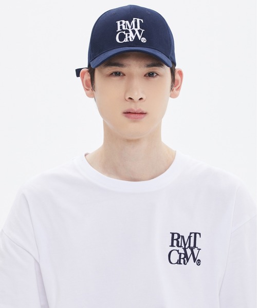 ROMANTIC CROWN(ロマンティッククラウン)の「【ROMANTIC CROWN】RECENT LOGO BALL CAP / ロマンティッククラウン リセント ロゴ ベースボール キャップ(キャップ・メンズ・オートミール/グリーン/ネイビー・FREE)」の7枚目の写真