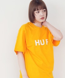 HUF / ハフ ESSENTIALS OG LOGO S/S TEE エッセンシャルズ OG ロゴ クルーネック 半袖 Tシャツ