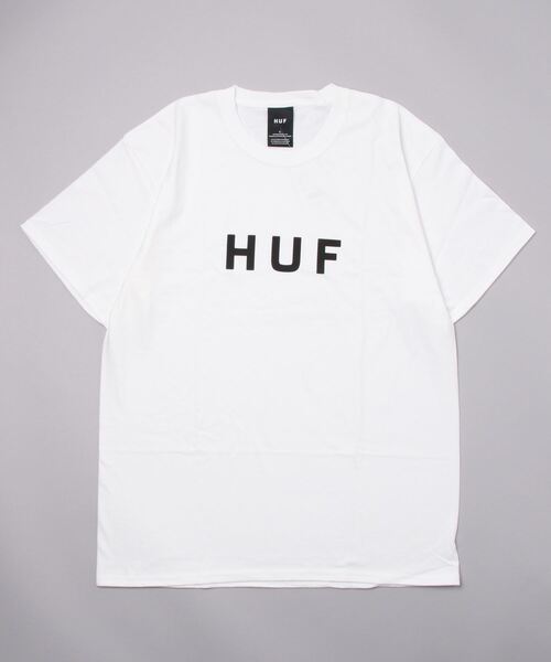 HUF(ハフ)の「HUF / ハフ ESSENTIALS OG LOGO S/S TEE エッセンシャルズ OG ロゴ クルーネック 半袖 Tシャツ(Tシャツ/カットソー・メンズ・ホワイト/ブラック/ロイヤルブルー/ヘザーグレー/イエロー・LARGE/XX-LARGE/MEDIUM/SMALL/X-LARGE)」の7枚目の写真