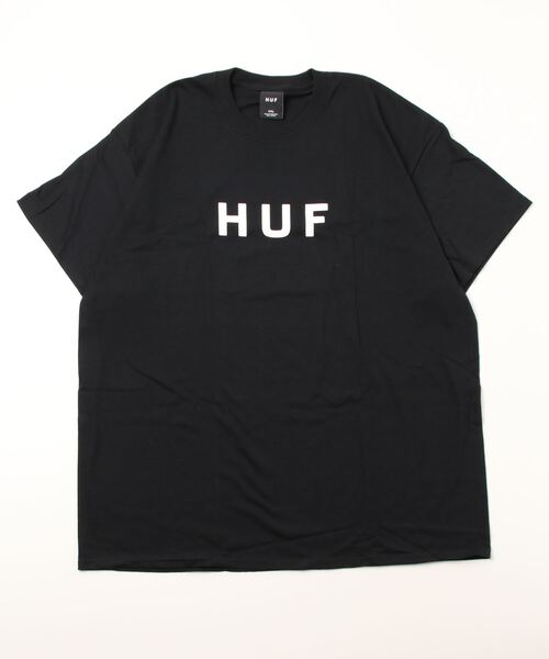 HUF(ハフ)の「HUF / ハフ ESSENTIALS OG LOGO S/S TEE エッセンシャルズ OG ロゴ クルーネック 半袖 Tシャツ(Tシャツ/カットソー・メンズ・ホワイト/ブラック/ロイヤルブルー/ヘザーグレー/イエロー・LARGE/XX-LARGE/MEDIUM/SMALL/X-LARGE)」の8枚目の写真