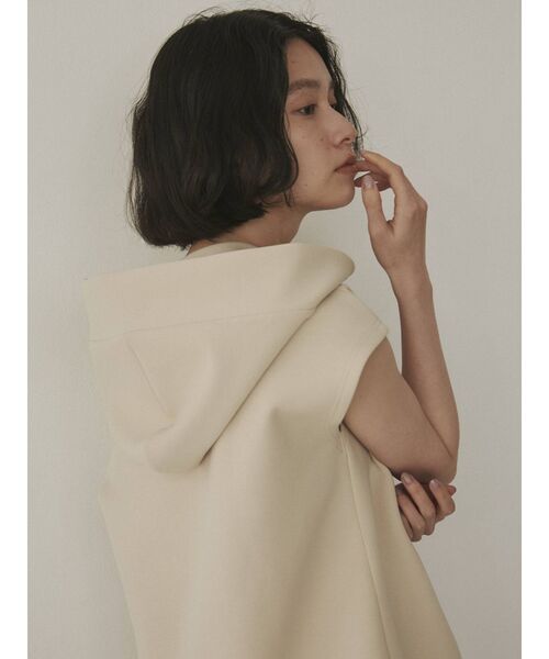 COTORICA（コトリカ）の「フレンチスリーブパーカ（パーカー・レディース・ブラック/ネイビー/アイボリー・SMALL/MEDIUM）」の11枚目の写真