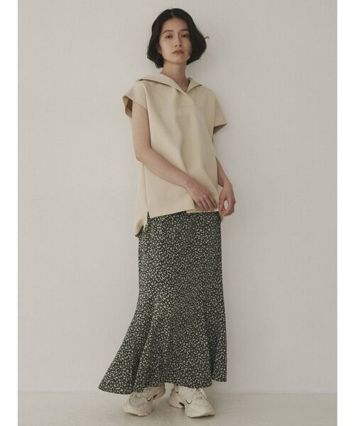 COTORICA（コトリカ）の「フレンチスリーブパーカ（パーカー・レディース・ブラック/ネイビー/アイボリー・SMALL/MEDIUM）」の15枚目の写真