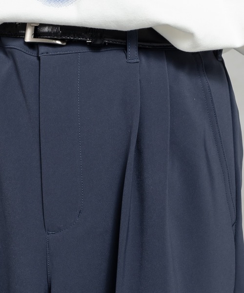 Perushu（ペルーシュ）の「センタープレスワイドスラックス（スラックス・メンズ・ライトグレー/グリーン/ブルーグレー・SMALL/MEDIUM/LARGE）」の18枚目の写真