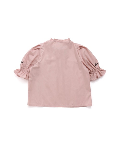 JENNI love(ジェニィラブ)の「リボンボウタイブラウス(シャツ/ブラウス・キッズ・オフホワイト/サックスブルー/ピンク・130cm/140cm/150cm/160cm)」の12枚目の写真