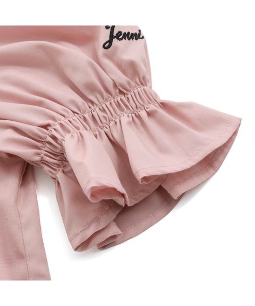 JENNI love(ジェニィラブ)の「リボンボウタイブラウス(シャツ/ブラウス・キッズ・オフホワイト/サックスブルー/ピンク・130cm/140cm/150cm/160cm)」の16枚目の写真