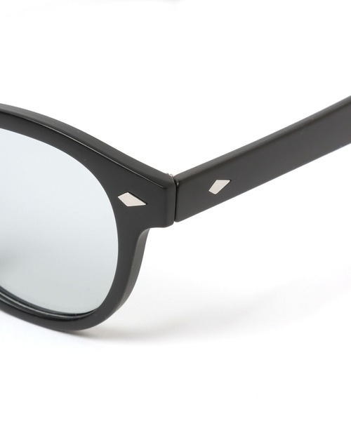 Me%（ミィパーセント）の「ブラックフトフチカラーサングラス（サングラス・レディース・ブラック/グレー/ブルー・FREE）」の21枚目の写真