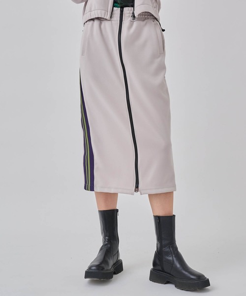 CITY TOKYO（シティトウキョウ）の「TOKYOパーフェクションスカート（スカート・レディース・ライトグレー/パープル/ネイビー・1/2）」の2枚目の写真