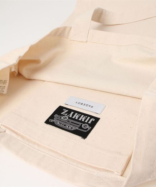 PAGEBOY（ページボーイ）の「JIMMY'Zトートバッグ（トートバッグ・レディース・アイボリー・FREE）」の8枚目の写真