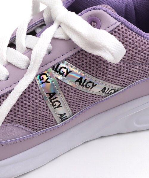 algy（アルジー）の「エア底ロゴテープスニーカー（スニーカー・キッズ・ラベンダー/ブラック・23/24/21/22/20）」の8枚目の写真