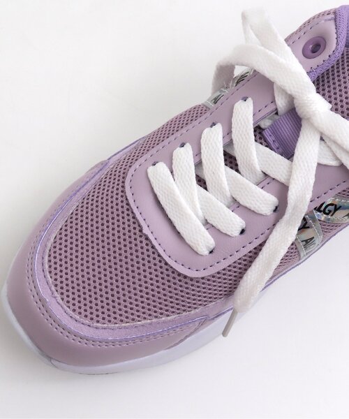 algy（アルジー）の「エア底ロゴテープスニーカー（スニーカー・キッズ・ラベンダー/ブラック・23/24/21/22/20）」の9枚目の写真