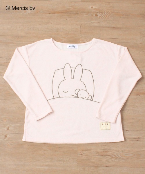 Miffy（ ミッフィー）の「【Miffy】ミッフィーフェイス刺繍 パイル地ルームウェアセット（ルームウェア/パジャマ・レディース・アイボリー/チャコールグレー/ピンク・M/L）」の14枚目の写真
