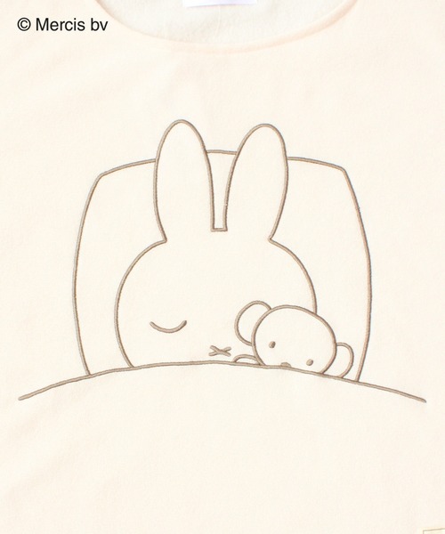 Miffy（ ミッフィー）の「【Miffy】ミッフィーフェイス刺繍 パイル地ルームウェアセット（ルームウェア/パジャマ・レディース・アイボリー/チャコールグレー/ピンク・M/L）」の19枚目の写真