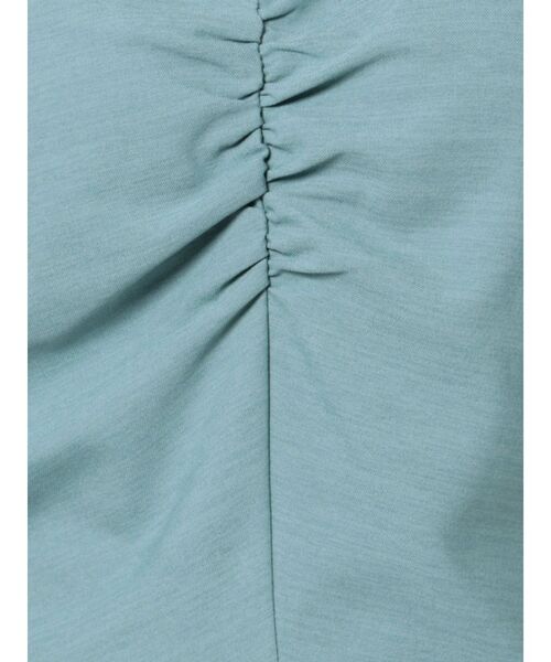 EMODA（エモダ）の「フロントギャザートップ（Tシャツ/カットソー・レディース・グレー/ブラック/ブラウン・FREE）」の8枚目の写真