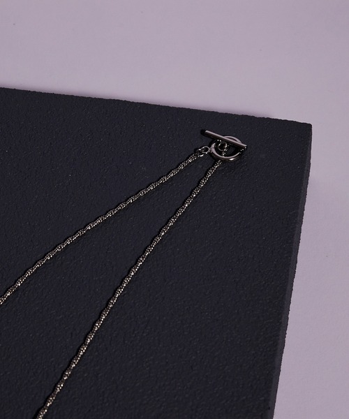 JUNRED（ジュンレッド）の「ital. from JUNRed / spiral necklace thin（ネックレス・メンズ・シルバー・FREE）」の4枚目の写真