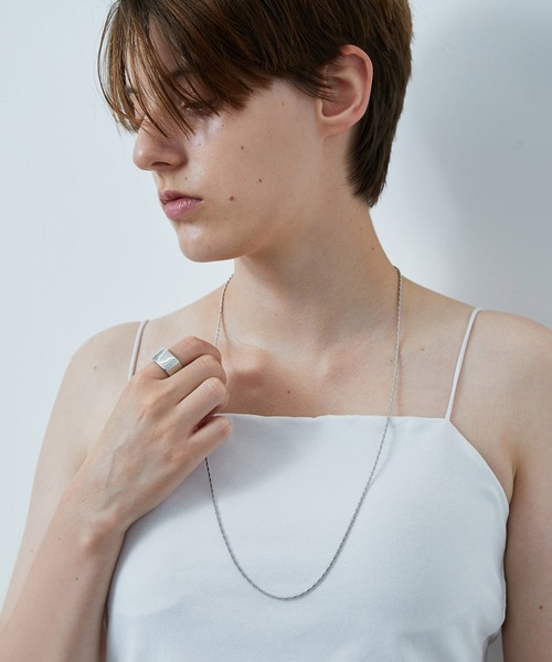 JUNRED（ジュンレッド）の「ital. from JUNRed / spiral necklace thin（ネックレス・メンズ・シルバー・FREE）」の7枚目の写真