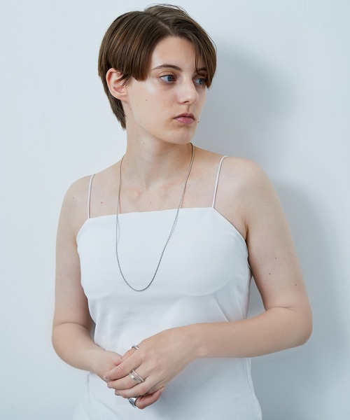 JUNRED（ジュンレッド）の「ital. from JUNRed / spiral necklace thin（ネックレス・メンズ・シルバー・FREE）」の8枚目の写真