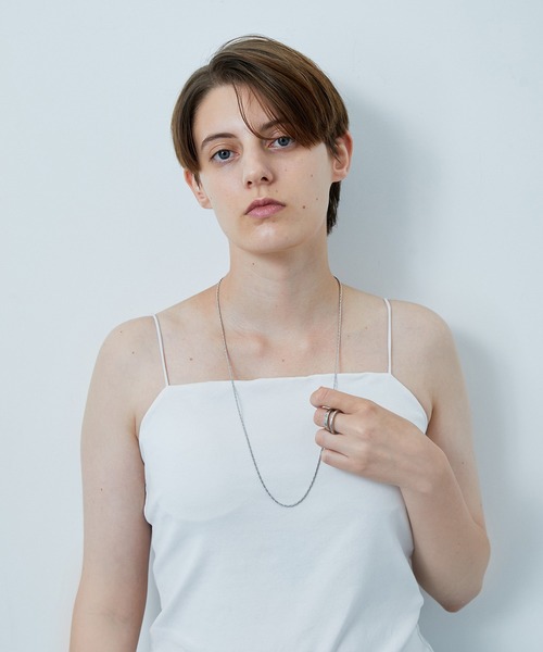 JUNRED（ジュンレッド）の「ital. from JUNRed / spiral necklace thin（ネックレス・メンズ・シルバー・FREE）」の9枚目の写真