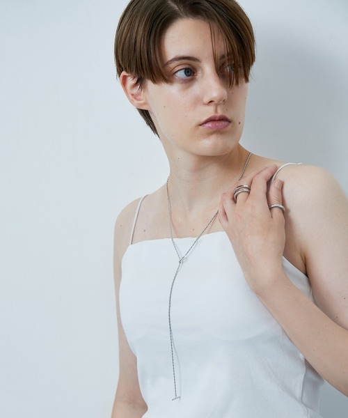 JUNRED（ジュンレッド）の「ital. from JUNRed / spiral necklace thin（ネックレス・メンズ・シルバー・FREE）」の11枚目の写真