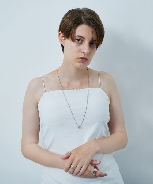 JUNRED（ジュンレッド）の「ital. from JUNRed / spiral necklace thin（ネックレス・メンズ・シルバー・FREE）」の14枚目の写真