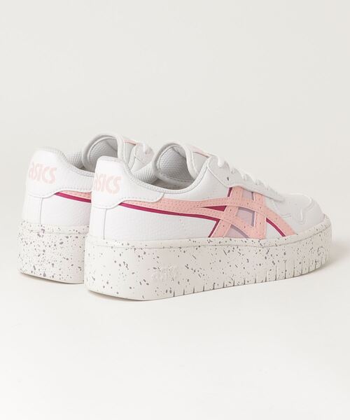 ASICS(アシックス)の「JAPAN S PF (ジャパン エス ピーエフ)(スニーカー・レディース・ホワイト×ライトピンク・25/25.5/23.5/24.5/26/24/23/22.5)」の3枚目の写真