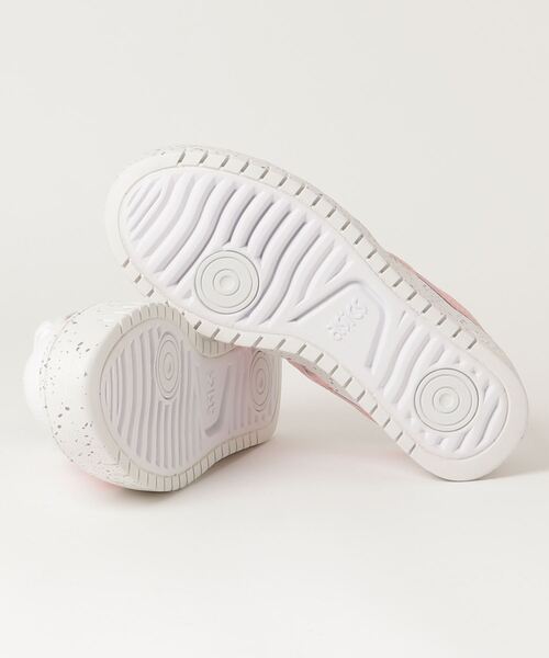 ASICS(アシックス)の「JAPAN S PF (ジャパン エス ピーエフ)(スニーカー・レディース・ホワイト×ライトピンク・25/25.5/23.5/24.5/26/24/23/22.5)」の2枚目の写真